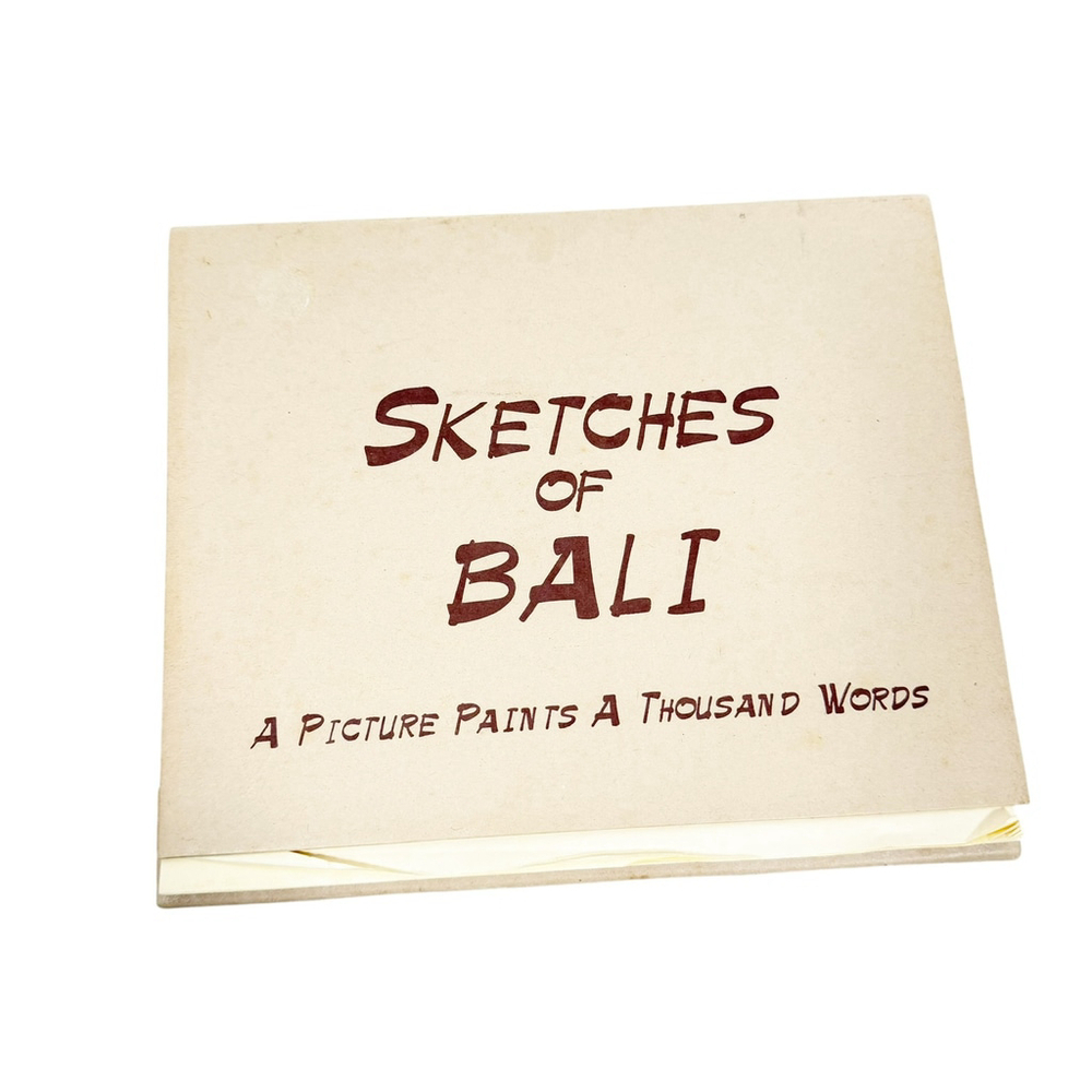Sketches of Bali A Picture Paints a Thousand Words Illustrated Culture Balinese